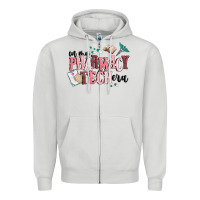 Dove Grey in my pharmacy tech era Zipper Hoodie - MaliasSmallBusiness