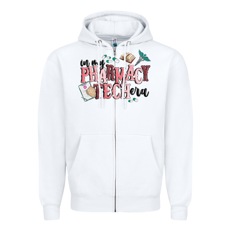 In My Pharmacy Tech Era Zipper Hoodie by MaliasSmallBusiness | Teevron