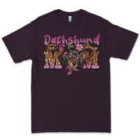Plum dachshund mom Premium Tee - BarkalooDesign