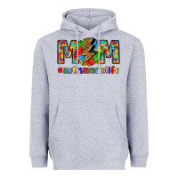 Heather Grey empowering autism mom life Heavyweight Hoodie - LillyAllenDesigns