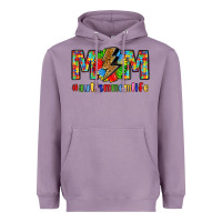 Lavender empowering autism mom life Heavyweight Hoodie - LillyAllenDesigns