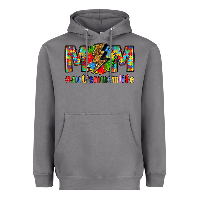 Empowering Autism Mom Life Heavyweight Hoodie by LillyAllenDesigns | Teevron