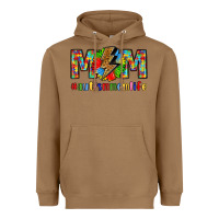 Toasted Coconut empowering autism mom life Heavyweight Hoodie - LillyAllenDesigns