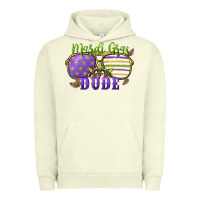 Pigment Pistachio mardi gras dude Urban Hoodie - CowGirlArtShop