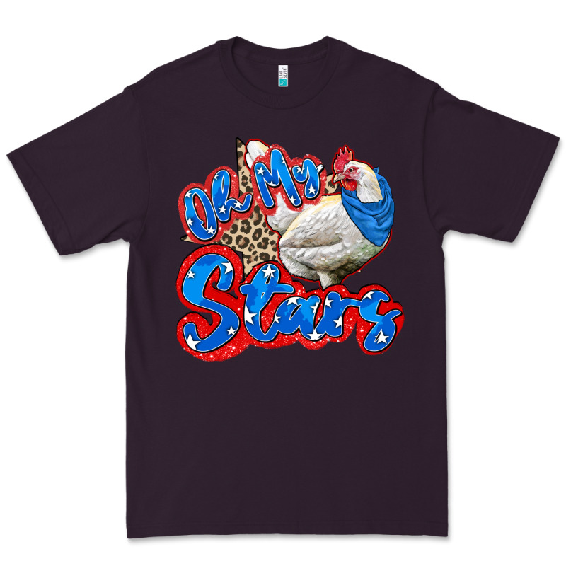 Oh My Stars Chicken Premium Tee by Zillion Design Studio | Teevron