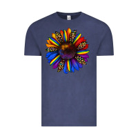 Vintage Denim pride sunflower Vintage Tee - JahusDesignShop