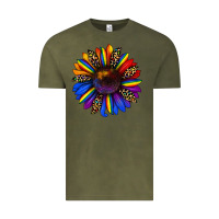 Vintage Olive pride sunflower Vintage Tee - JahusDesignShop