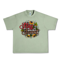 Oil Green stay sweet wood slice ornament Urban Heavy Tee - JahusDesignShop