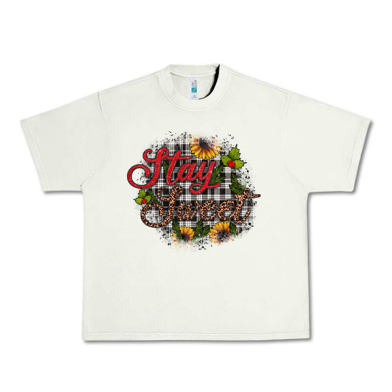 Stay Sweet Wood Slice Ornament Urban Heavy Tee by JahusDesignShop | Teevron