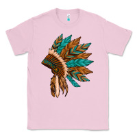 Bubblegum Pink native american indian headdress Classic Tee - Artiststas