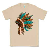 Mushroom native american indian headdress Classic Tee - Artiststas