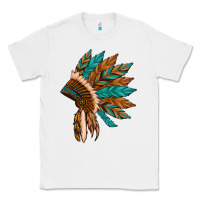 White native american indian headdress Classic Tee - Artiststas