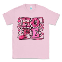 Bubblegum Pink Hope Breast Cancer Awareness Fall Classic Tee - LillyAllenDesigns