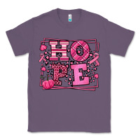 Lavender Hope Breast Cancer Awareness Fall Classic Tee - LillyAllenDesigns