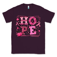 Plum Hope Breast Cancer Awareness Fall Classic Tee - LillyAllenDesigns