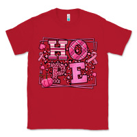 Red Hope Breast Cancer Awareness Fall Classic Tee - LillyAllenDesigns