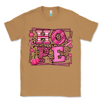 Toasted Coconut Hope Breast Cancer Awareness Fall Classic Tee - LillyAllenDesigns