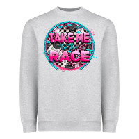 Heather Grey take me to the race Heavyweight Sweatshirt - AdoDesignShop