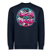 Navy take me to the race Heavyweight Sweatshirt - AdoDesignShop