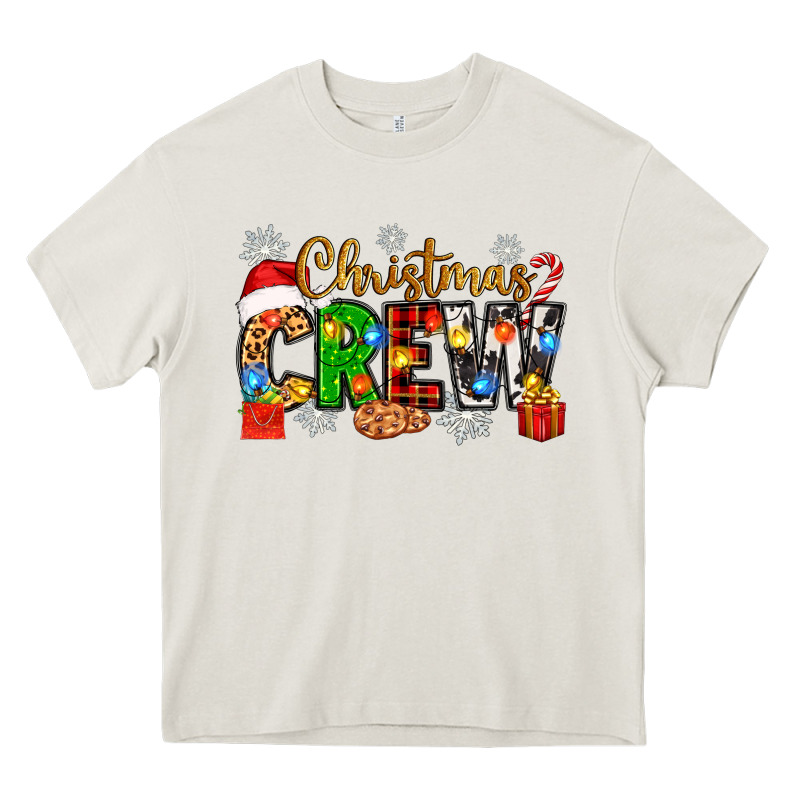 Christmas Crew Heavy Core Tee by Zillion Design Studio | Teevron
