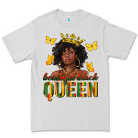 Dove Grey beautiful black queen Premium Tee - texasbilliewilder