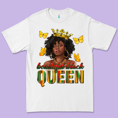 Premium Tee beautiful black queen