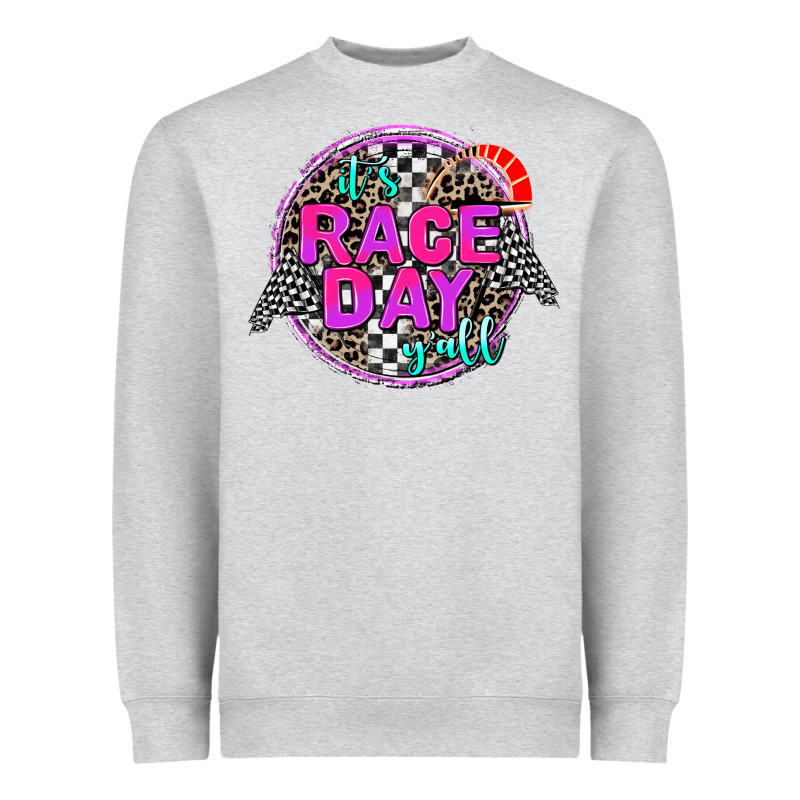It's Race Day Y'all Heavyweight Sweatshirt by AdoDesignShop | Teevron