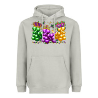 Moon Dust mardi gras bead dogs Heavyweight Hoodie - LillyAllenDesigns