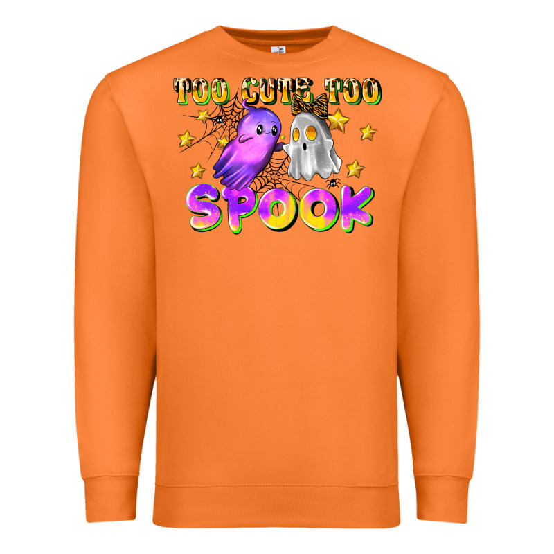 Too Cute Too Spook Premium Sweatshirt by LillyAllenDesigns | Teevron