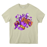 Mossy domestic violence afro girl sneakers Heavy Core Tee - RanaPortraitStore