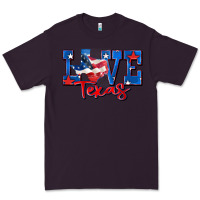 Plum love texas map Premium Tee - Zillion Design Studio