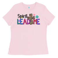 Bubblegum Pink spirit lead me Ladies Tee - JahusDesignShop