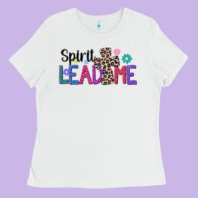 Spirit Lead Me Ladies Tee Designed By Jahusdesignshop