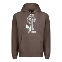 Coffee she is the anchor keeping my feet on the ground Premium Hoodie - Bettercallsaul