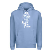 Colony Blue she is the anchor keeping my feet on the ground Premium Hoodie - Bettercallsaul