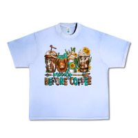 Grape Ice moody before coffee longhaired cow coffee Urban Heavy Tee - Jasminsmagicworld