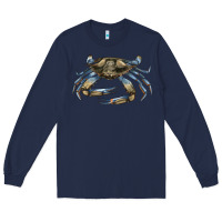 Navy Crab Long Sleeve Tee - LillyAllenDesigns