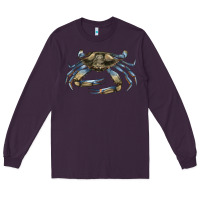 Plum Crab Long Sleeve Tee - LillyAllenDesigns
