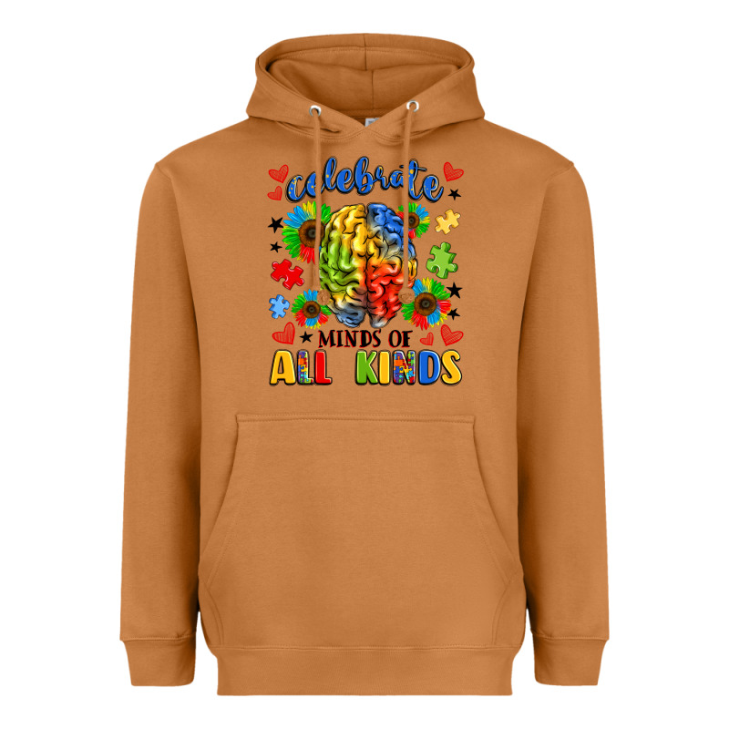Celebrate Neurodiversity Heavyweight Hoodie by LillyAllenDesigns | Teevron
