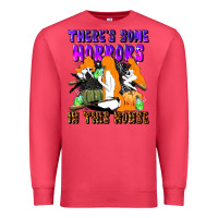 Cardinal there's some horrors in this house Premium Sweatshirt - LillyAllenDesigns