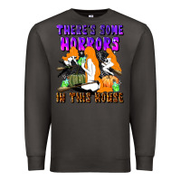 Smoke there's some horrors in this house Premium Sweatshirt - LillyAllenDesigns