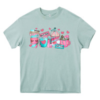 Arona lash hustler coffee cups Heavy Core Tee - texasbilliewilder