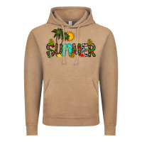 Vintage Coffee summer Vintage Hoodie - CowhideDigitalArt