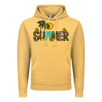 Vintage Mustard summer Vintage Hoodie - CowhideDigitalArt