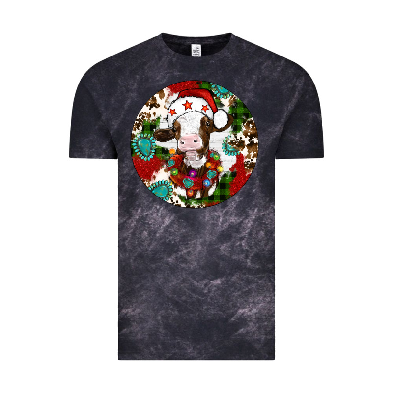 Christmas Cow Gemstone Vintage Tee by Artiststas | Teevron