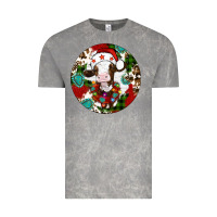 Cloud Rock Christmas cow gemstone Vintage Tee - Artiststas