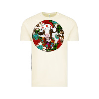 Vintage Arctic Christmas cow gemstone Vintage Tee - Artiststas