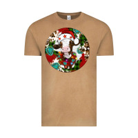 Vintage Camel Christmas cow gemstone Vintage Tee - Artiststas