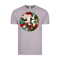 Vintage Zinc Christmas cow gemstone Vintage Tee - Artiststas