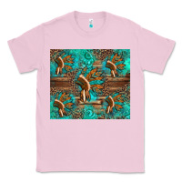 Bubblegum Pink indian headdress Classic Tee - Artiststas